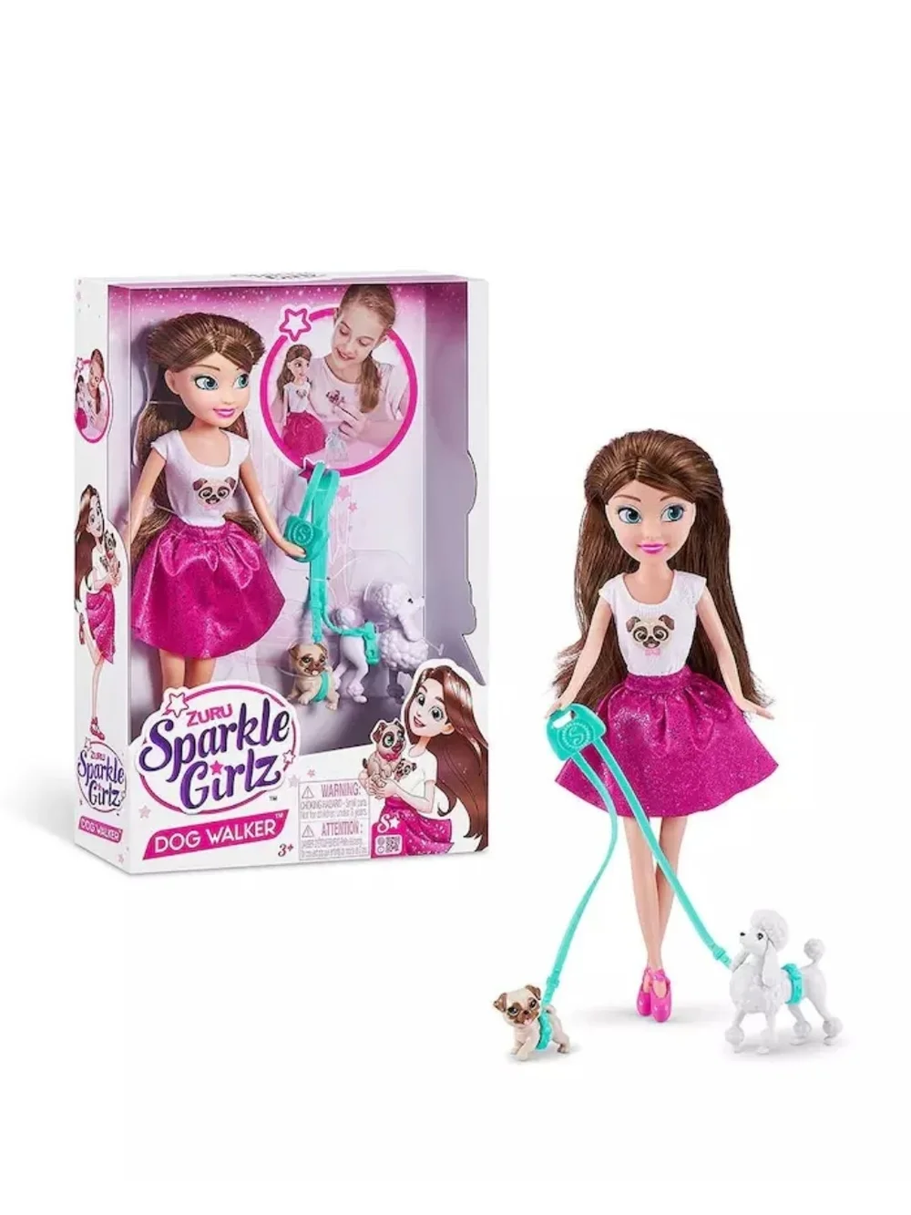 Zuru Sparkle Girlz Dog Walker 2 Dogs